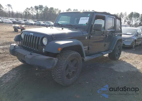 2014 Jeep Wrangler Unlimited Sport z USA, uszkodzony, nr VIN 1C4BJWDGXEL146038